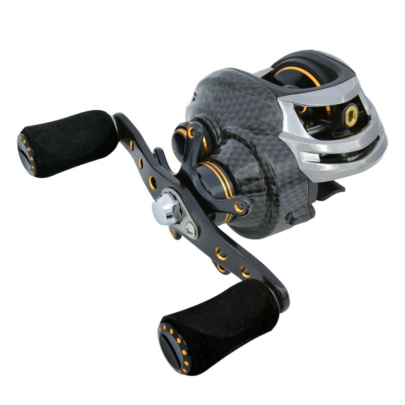 FISHDROPS Baitcasting Reels, 17+1BB Magnetic/Centrifugal Brake Systems Baitcaster Reel, High-Speed Gear Ratio 7.0 Ultra Smooth Low Profile Baitcast Fishing Reel - Image 1
